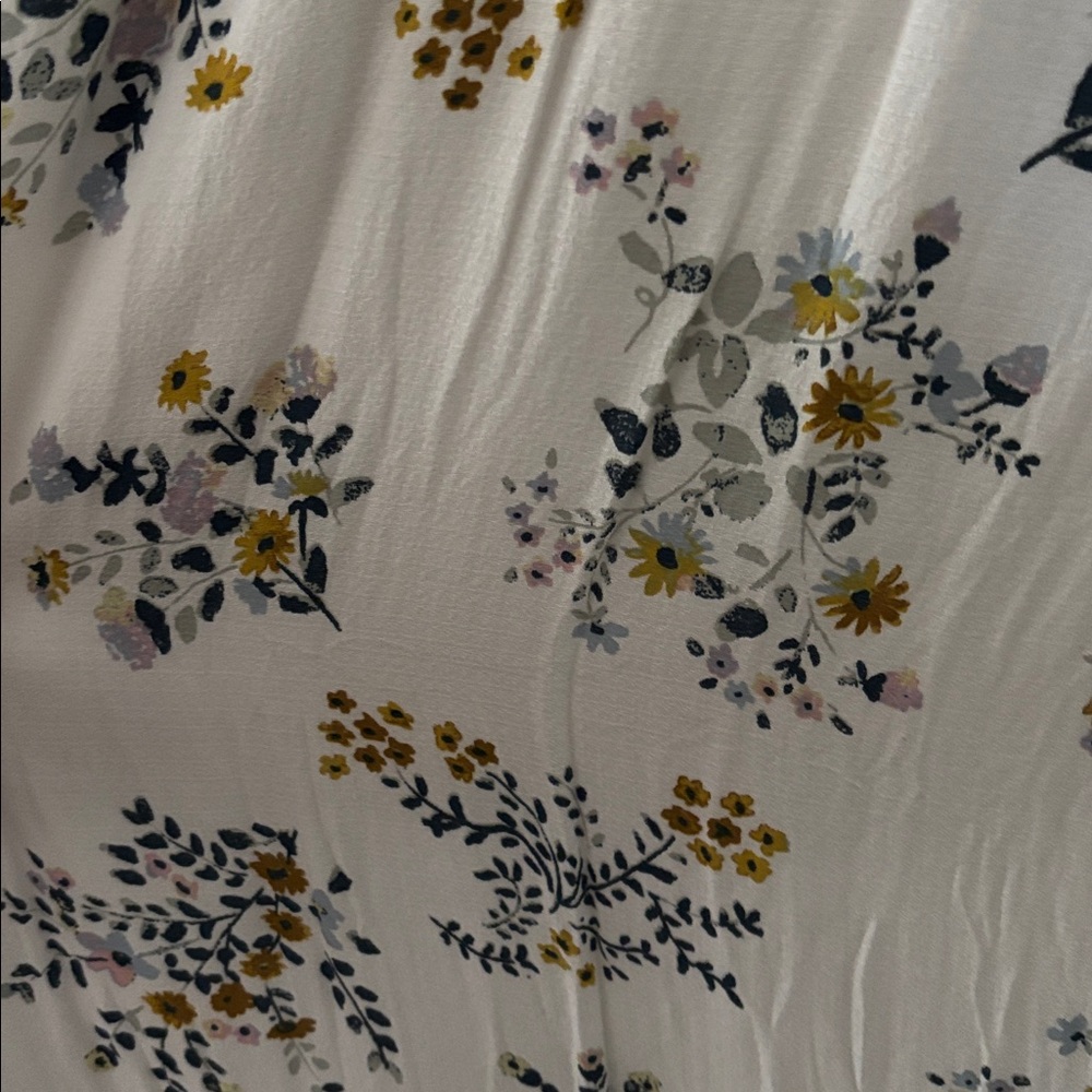 Vintage Lucky Brand White Floral Dress - Picture 4 of 4
